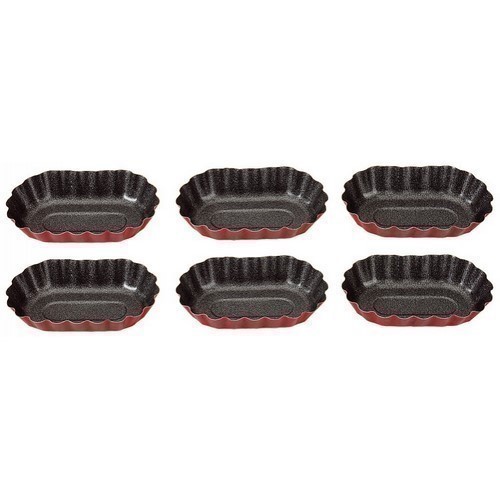 SET 6 MOLDES OVALADOS IMF RIOJA 8X5CMS
